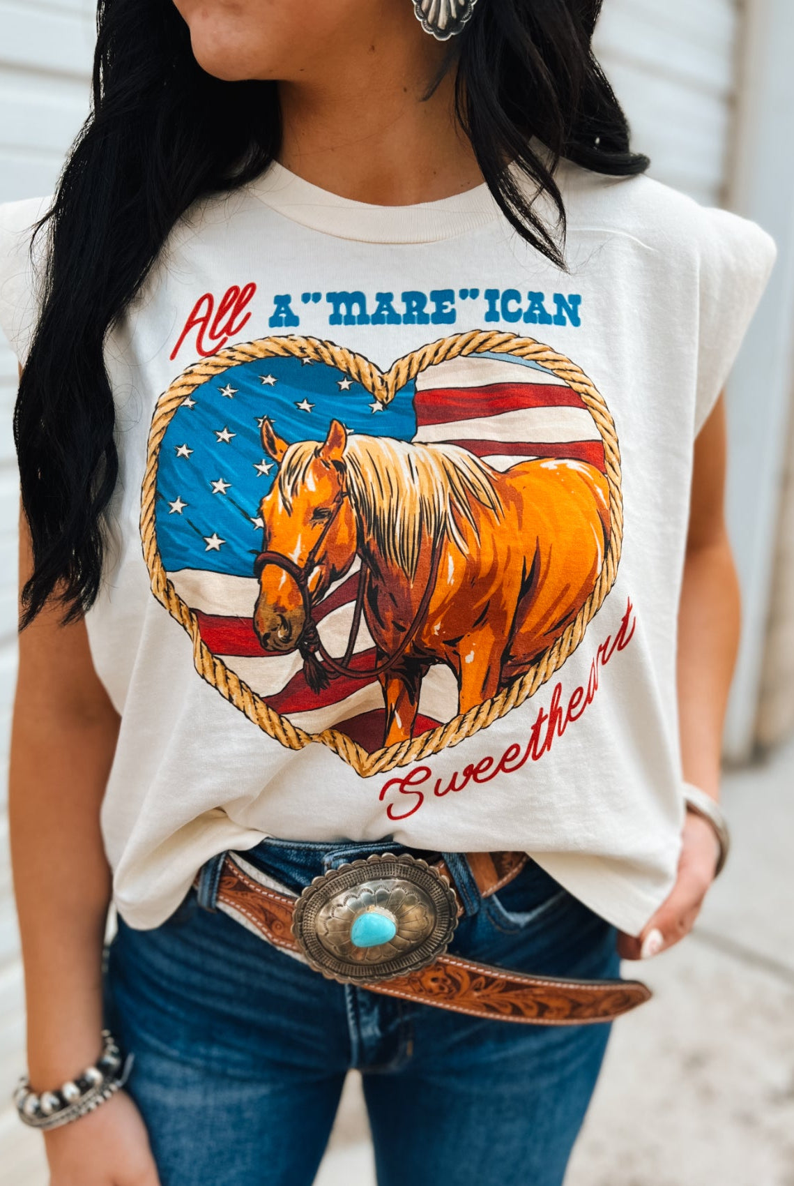 All A’Mare’ican Muscle Tank