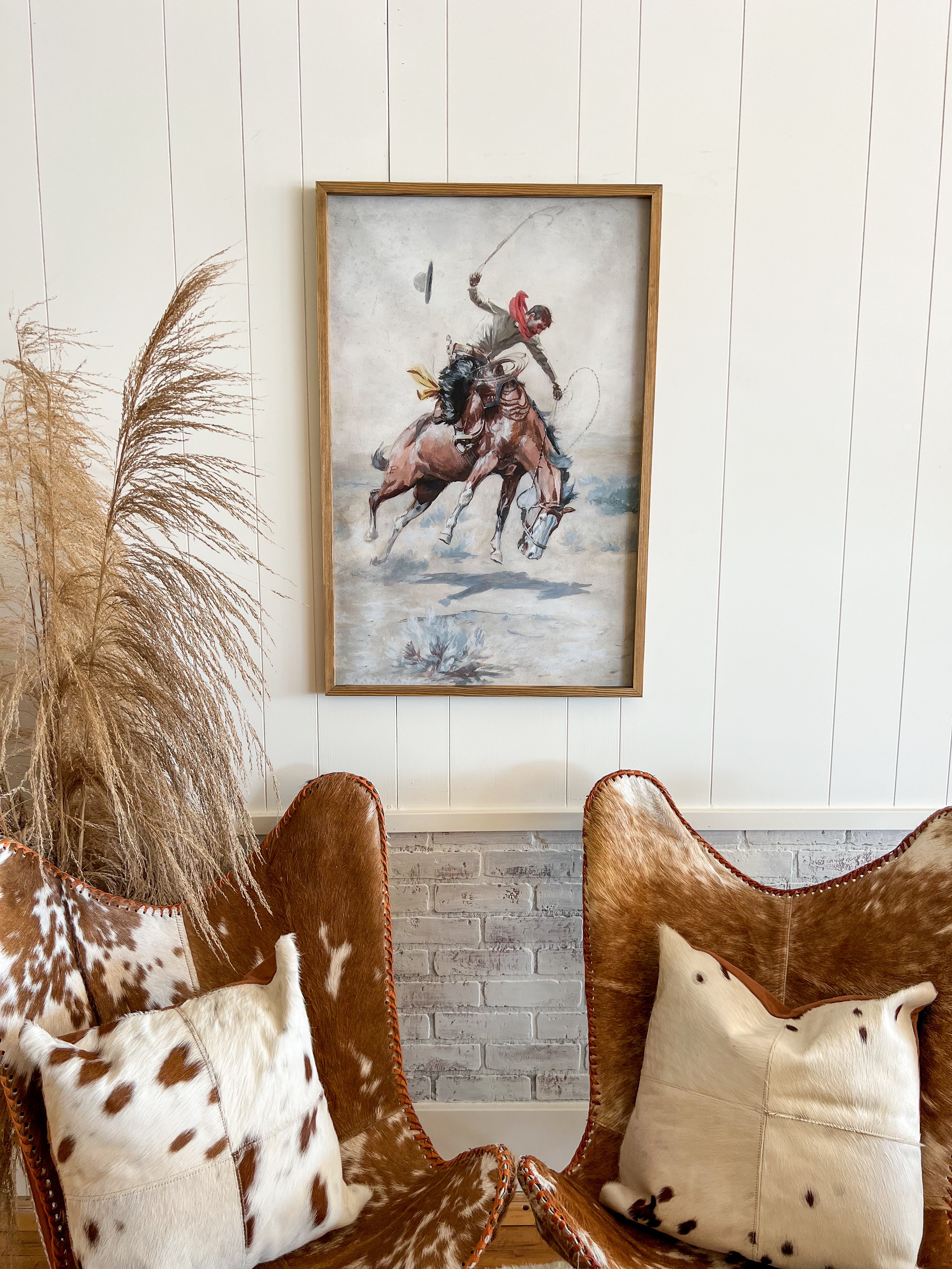 The Ranch Days Bucking Cowboys Sign