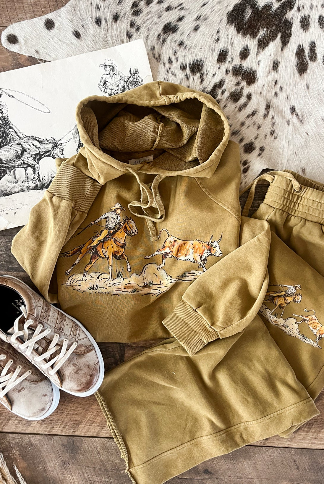 Cody Roper Set (cropped)(Burnt Mustard)