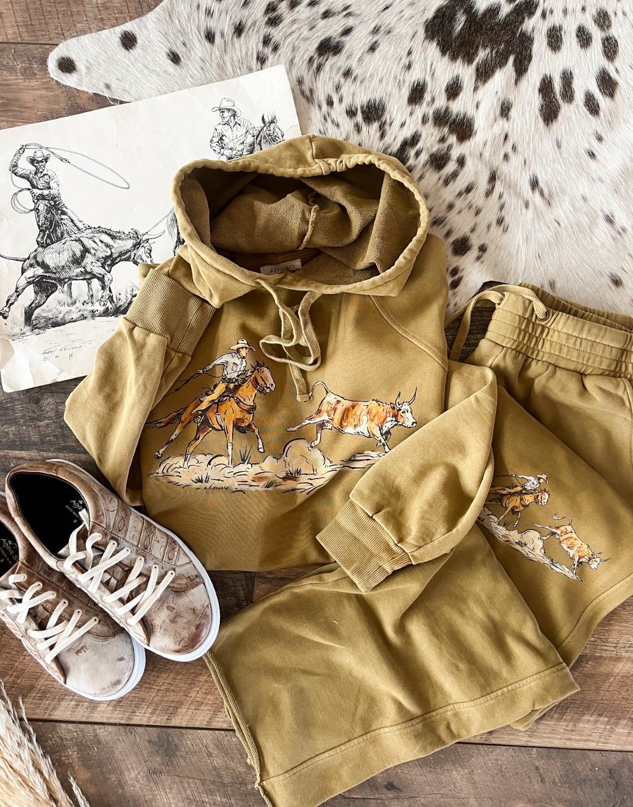Cody Roper Set (cropped)(Burnt Mustard)