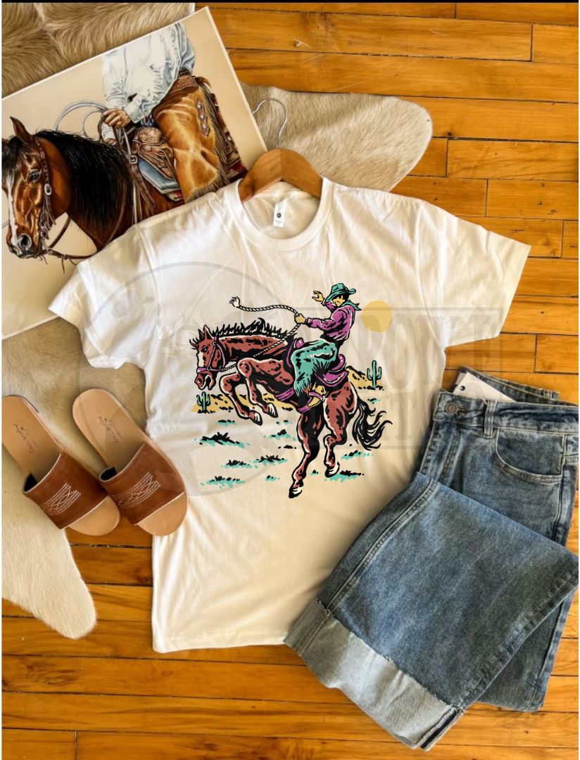 Painted Desert Buckeroo Tee