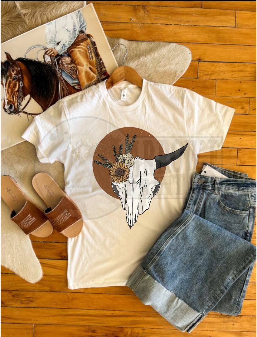Desert Bullskull Tee