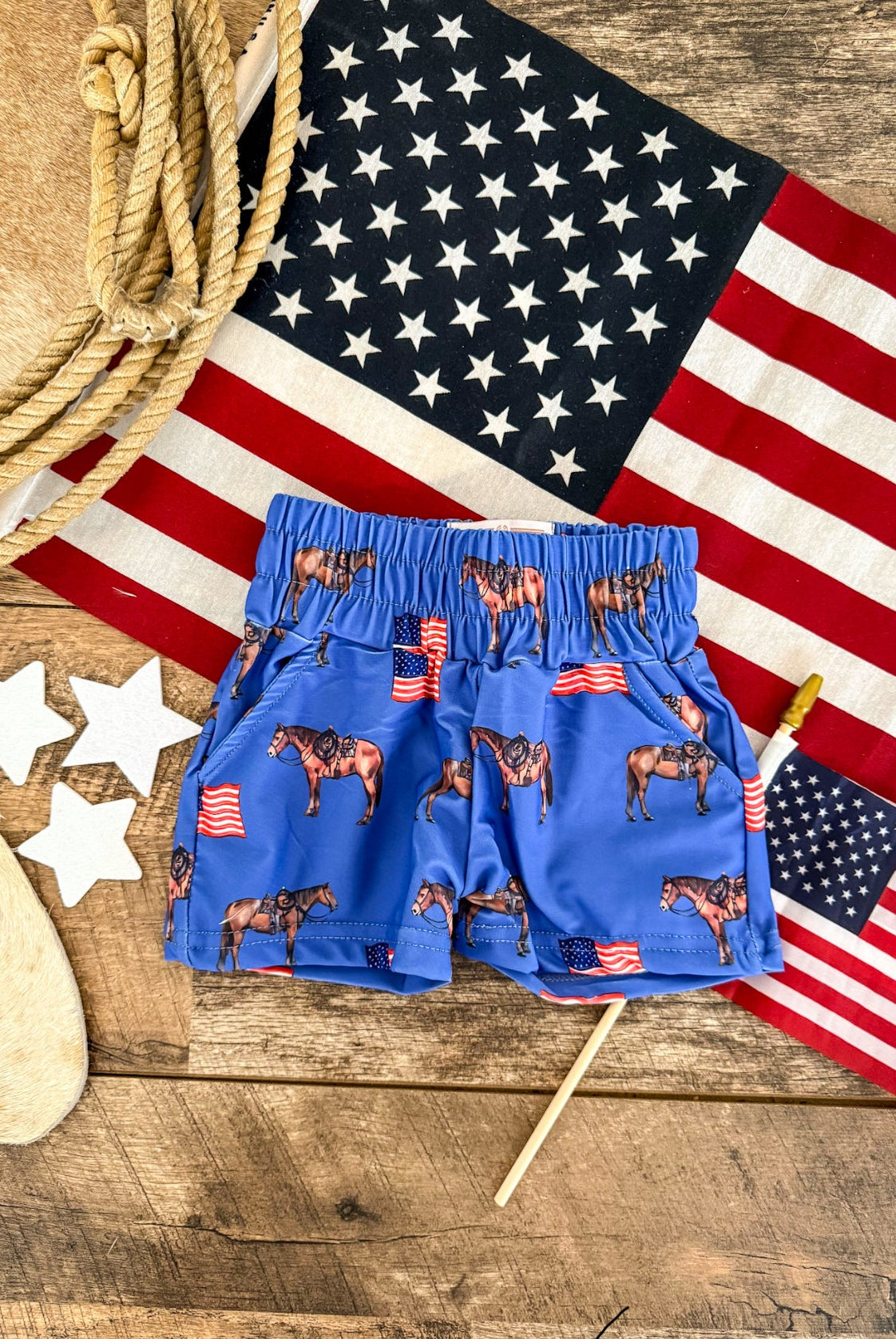 American Horse Swim Trunks(Little kid)(final sale)