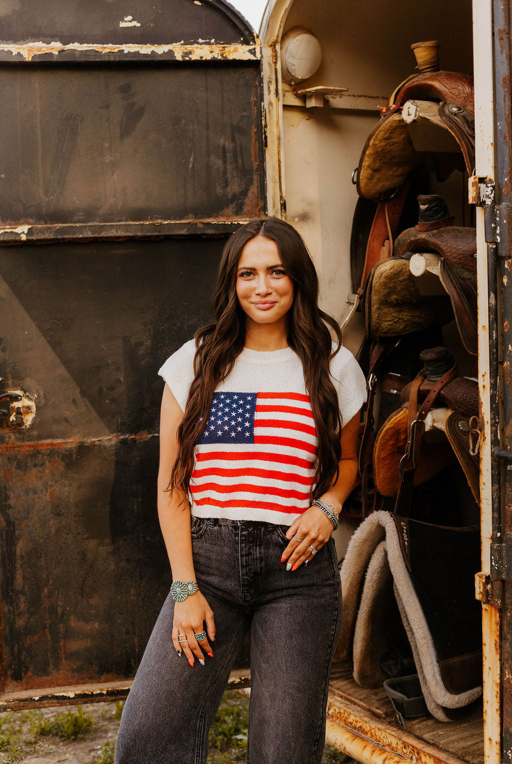 American Journey Sweater Top