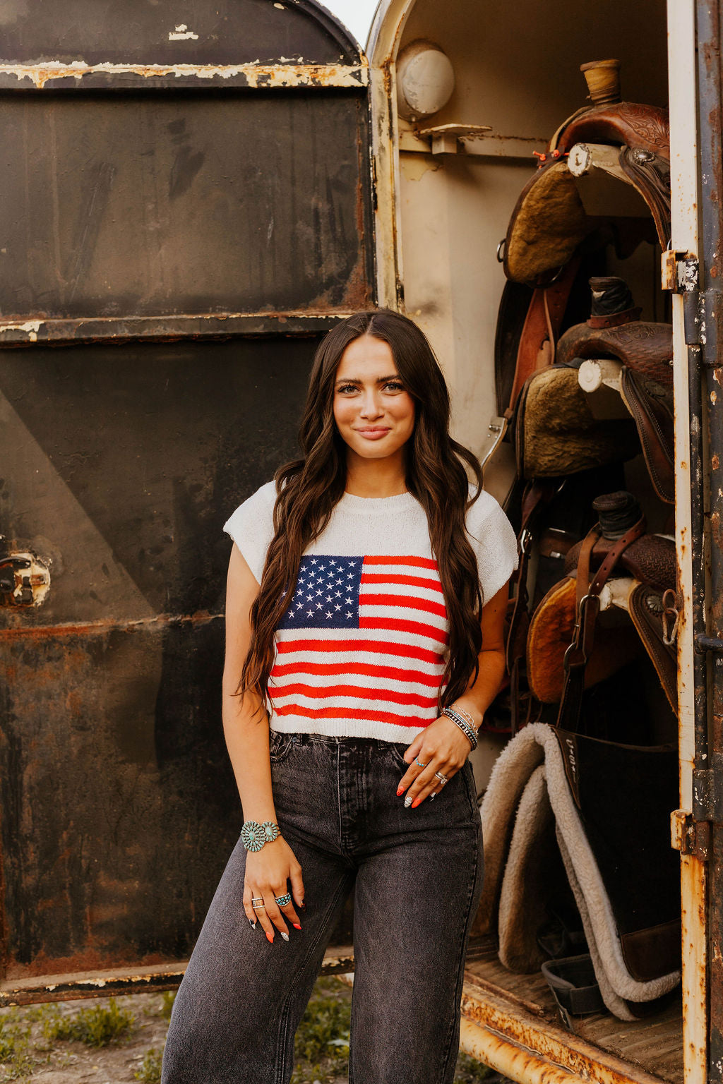 American Journey Sweater Top