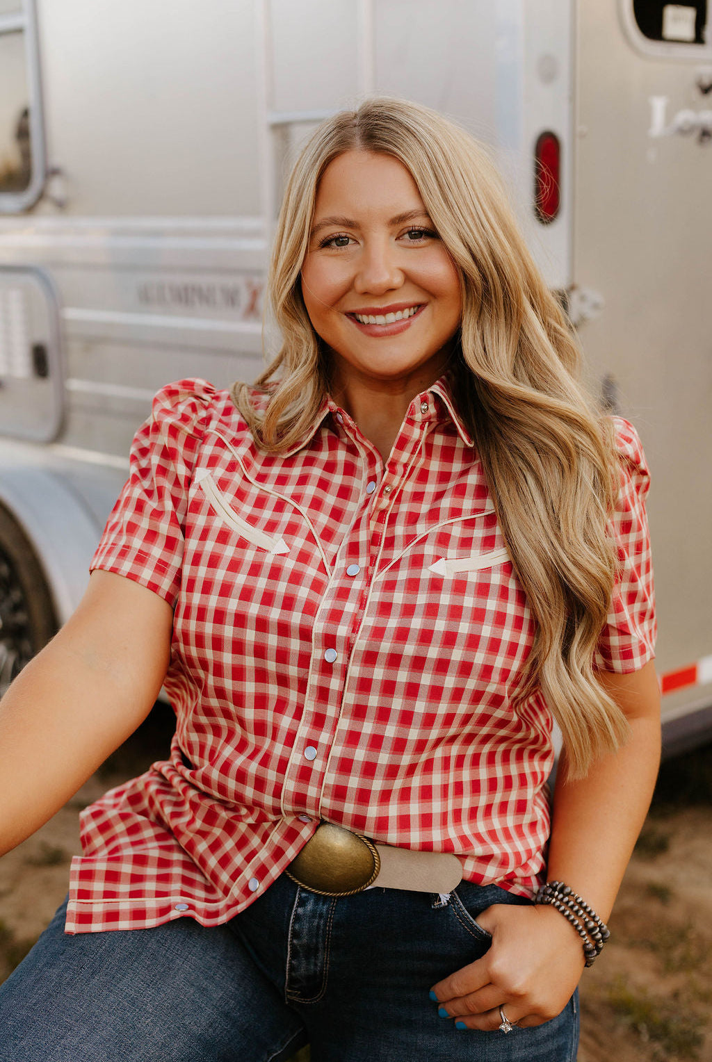 Firecracker Cowgirl Pearl Snap