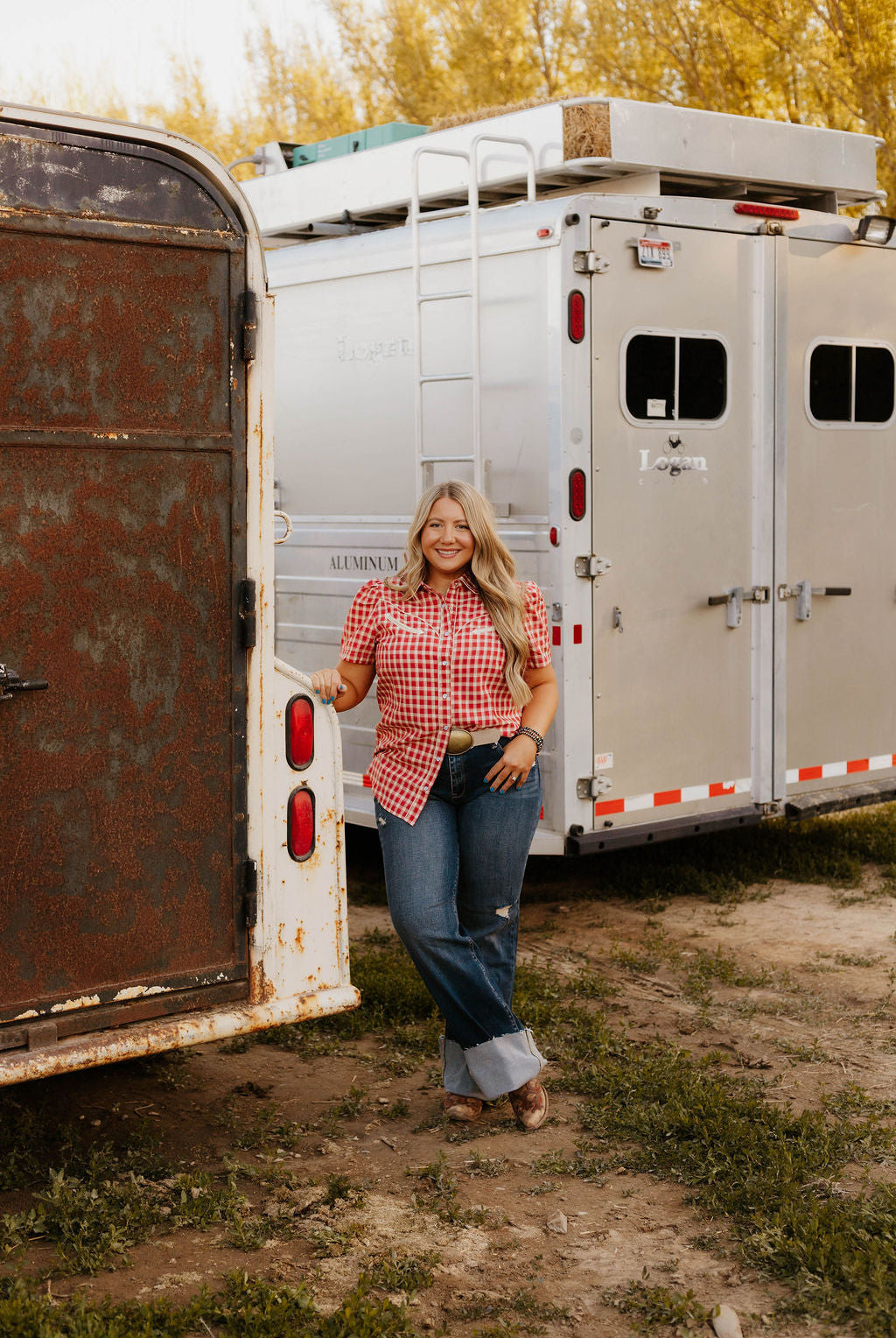 Firecracker Cowgirl Pearl Snap