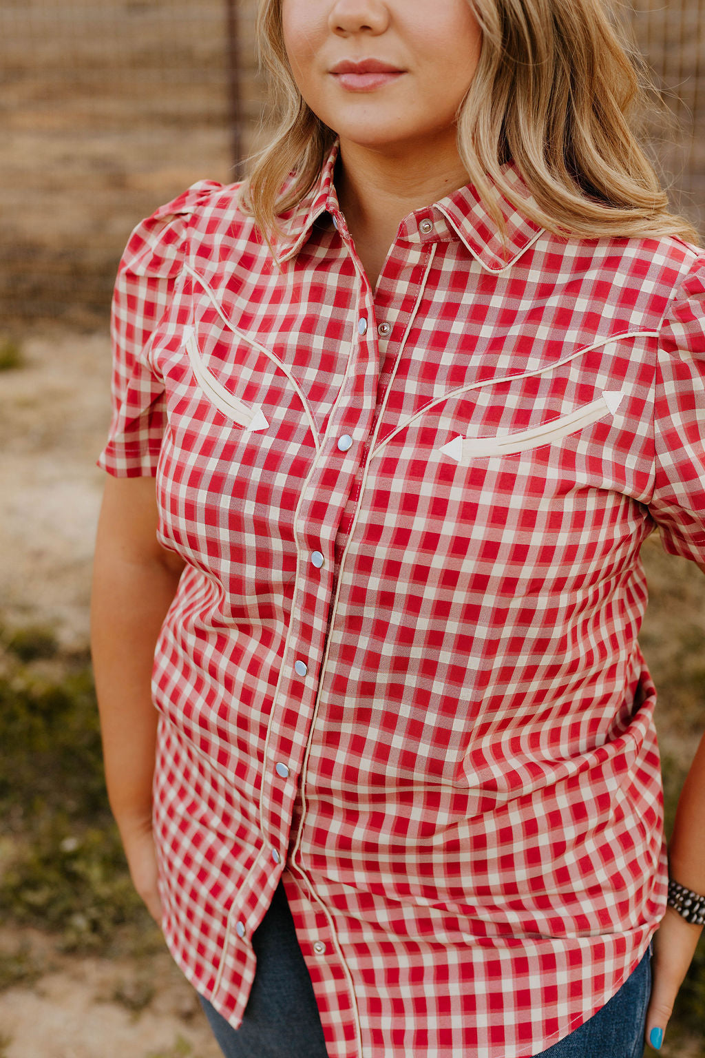 Firecracker Cowgirl Pearl Snap