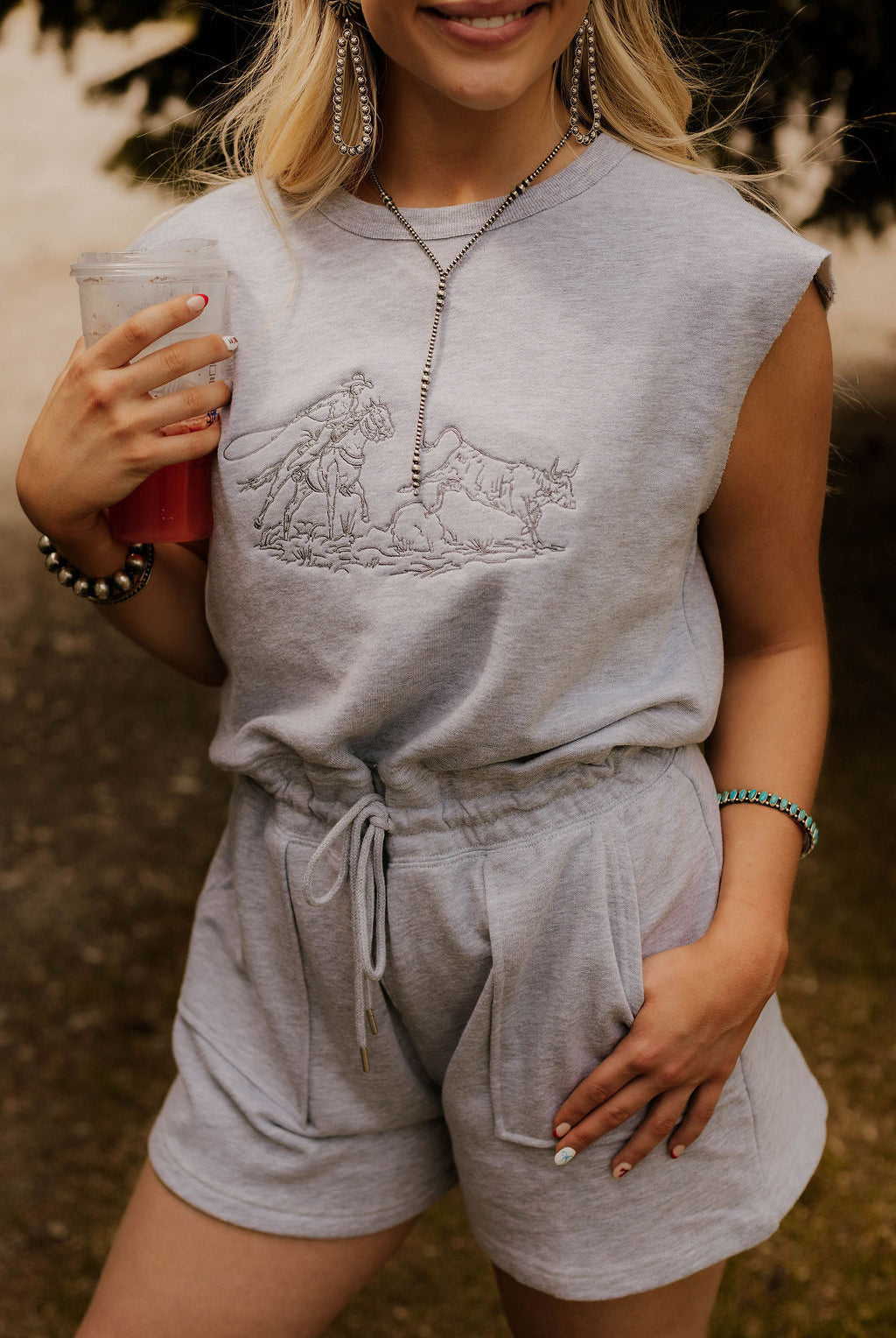 PRE ORDER - Cody Roper Embroidered Romper