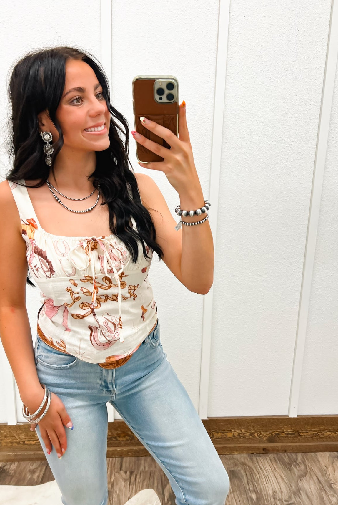 Cowgirl Sweetheart Coquette Tank Tops