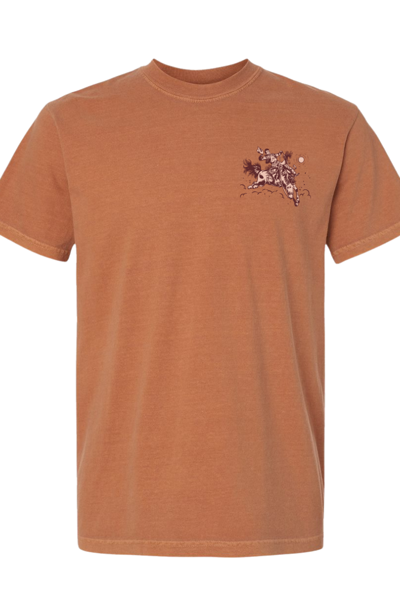 ’Fear Not’ Bronc Rider Tee- Isaiah 41:10 (Yam)
