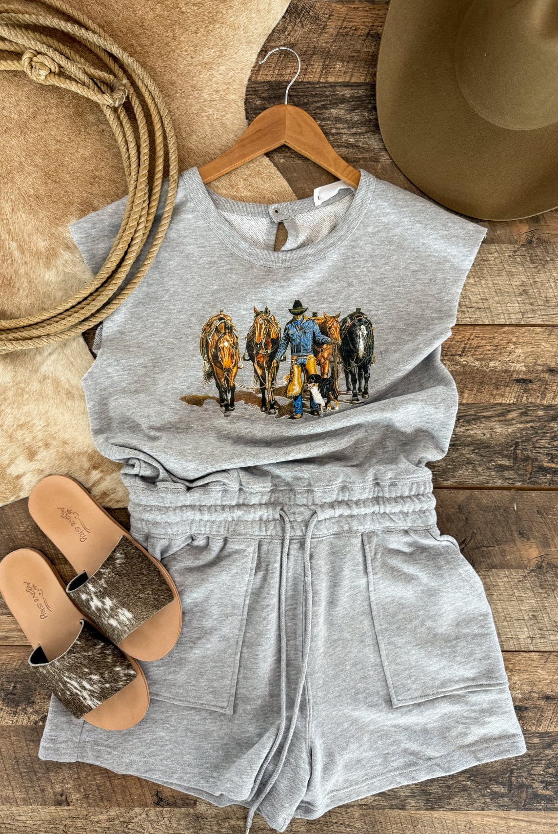 Leader of The Pack Romper