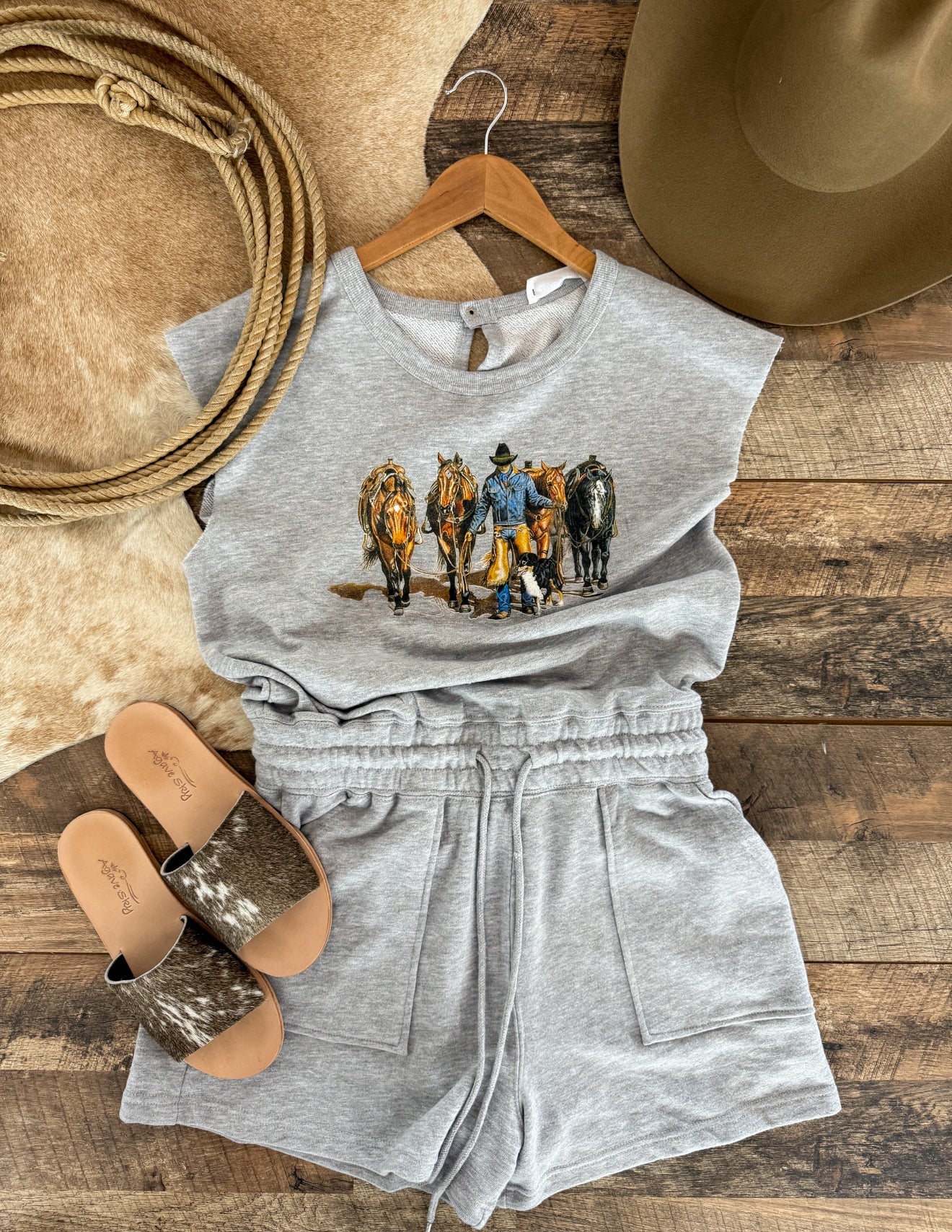 Leader of The Pack Romper