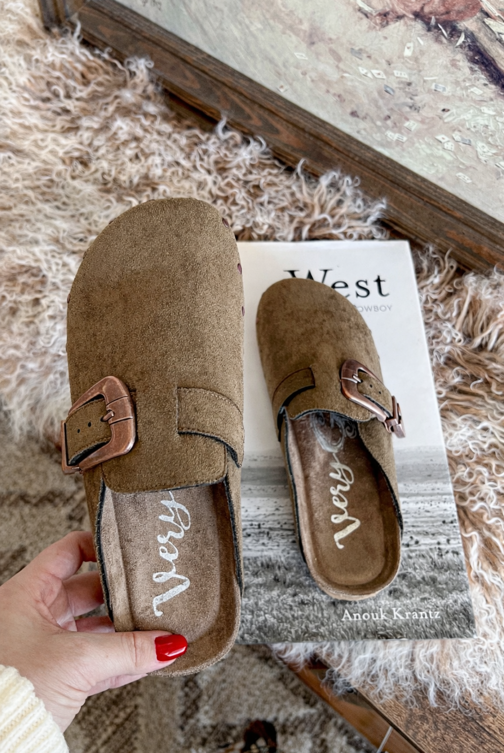 Western Studded Clog Mules