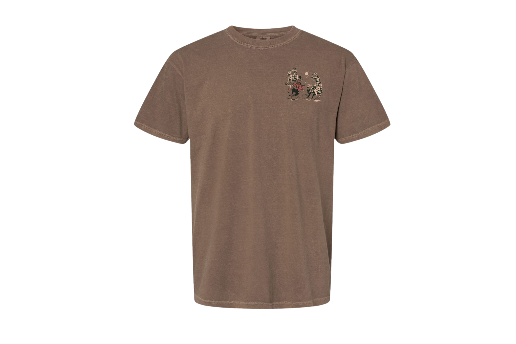 ’Overcome Evil with Good’ Ropers vs. Devil Tee- Romans 12:21(Espresso)