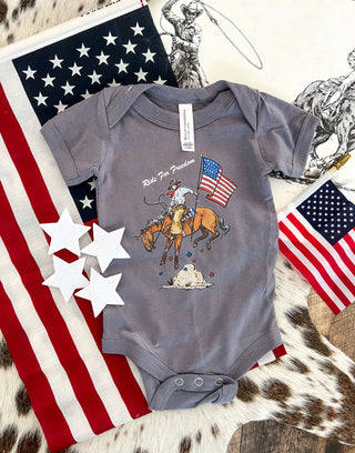 Western 4th Of July-Ride For Freedom(Stone) (Infant/Toddler/Youth)