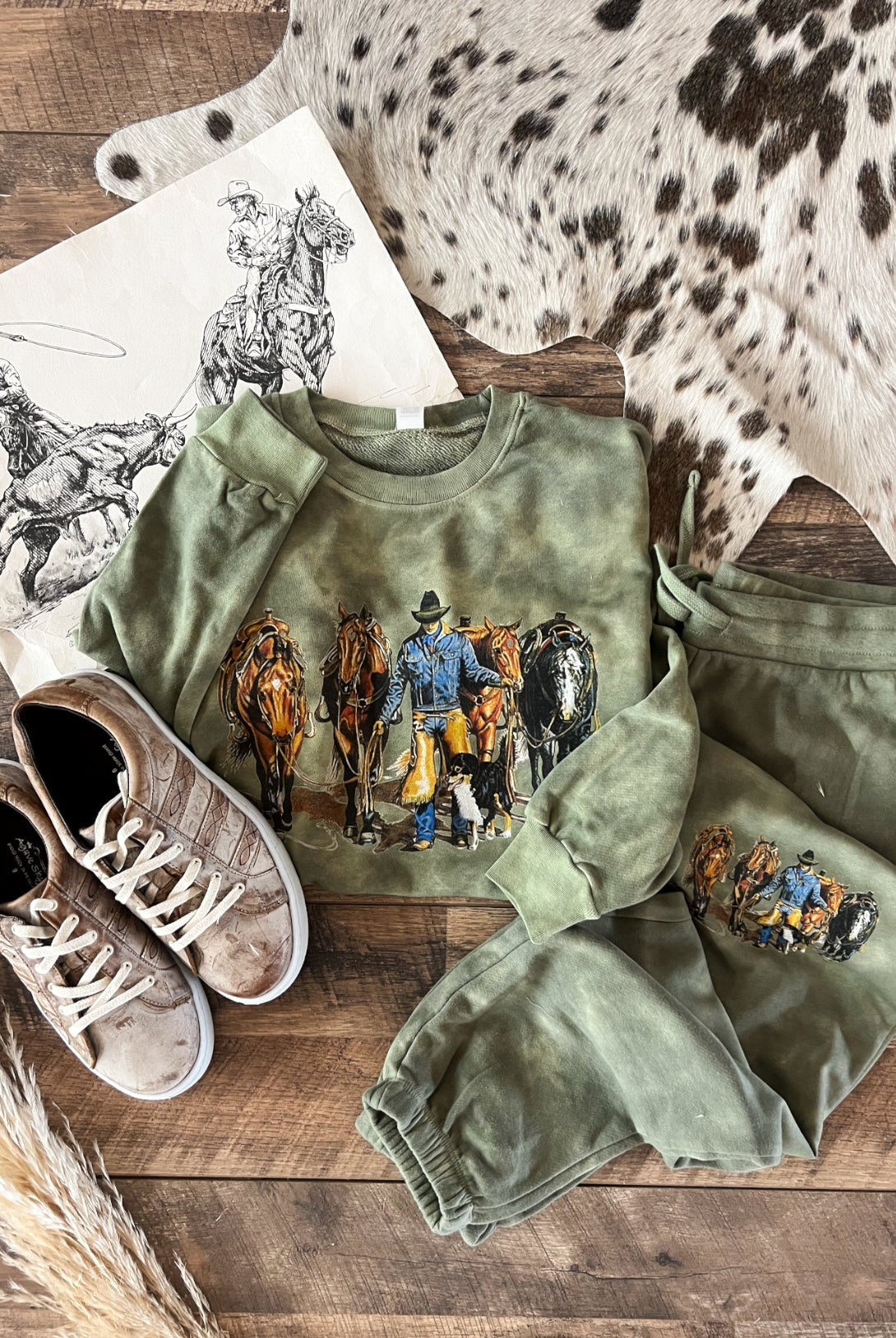 Leader Of The Pack Set(Washed Sage)