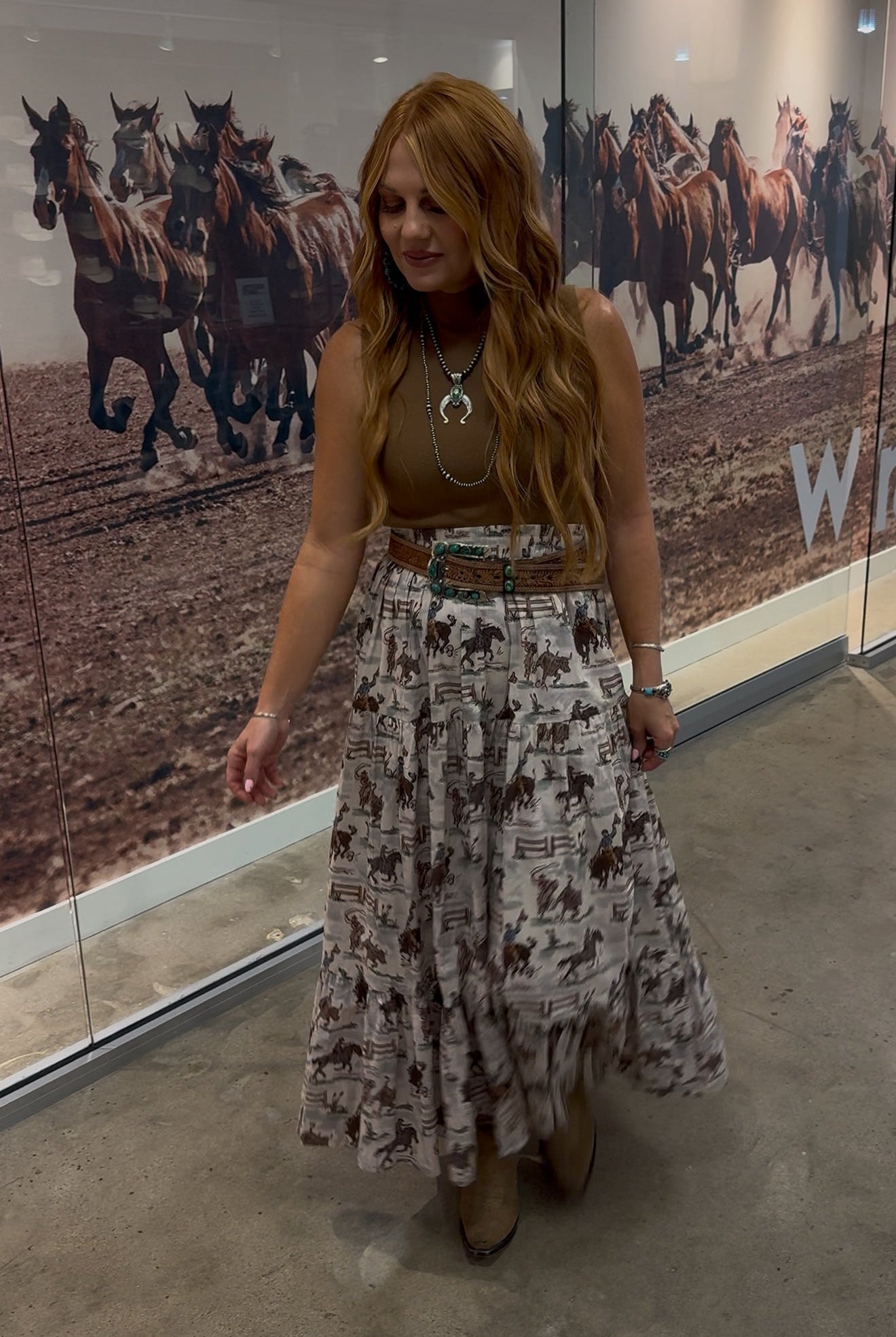 Ole’ West Cowboys Skirt
