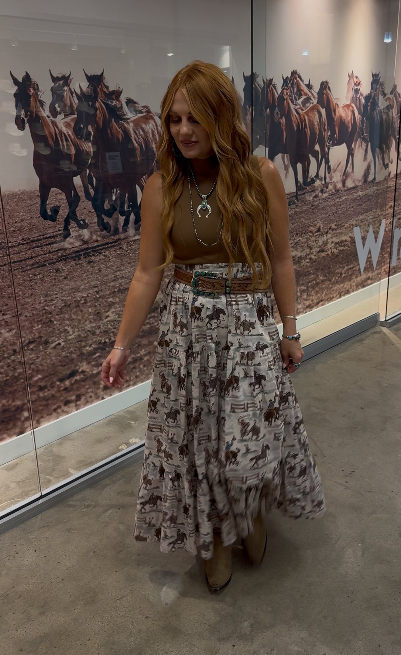 Ole’ West Cowboys Skirt