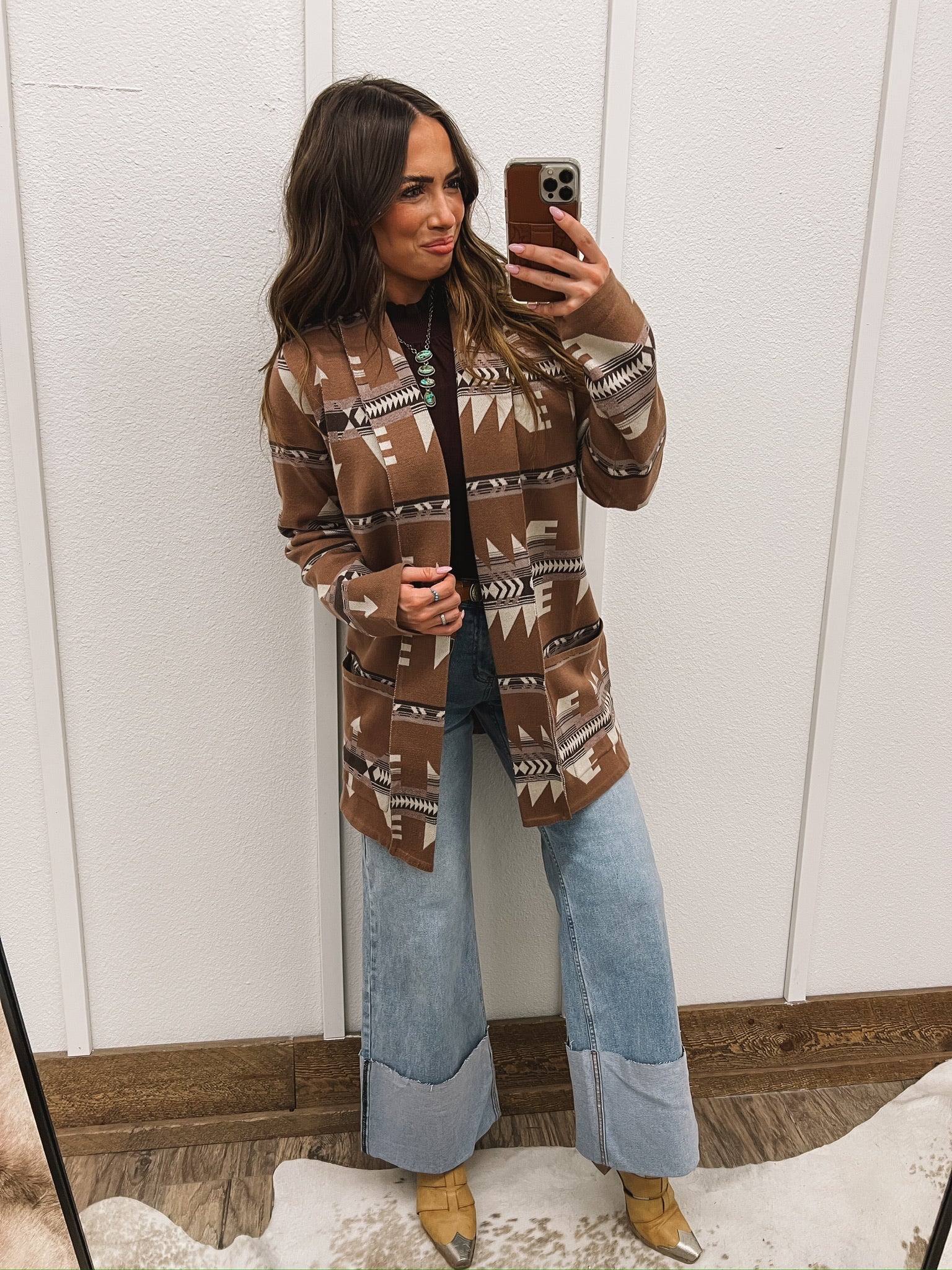 Out On The Ranch Cardigan Tops - Sweaters