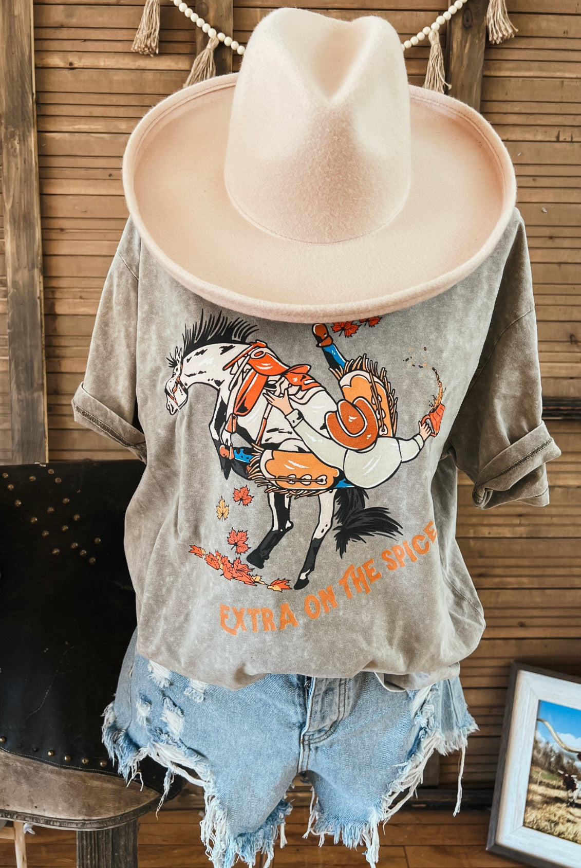 Extra On The Spice Tee (stone)