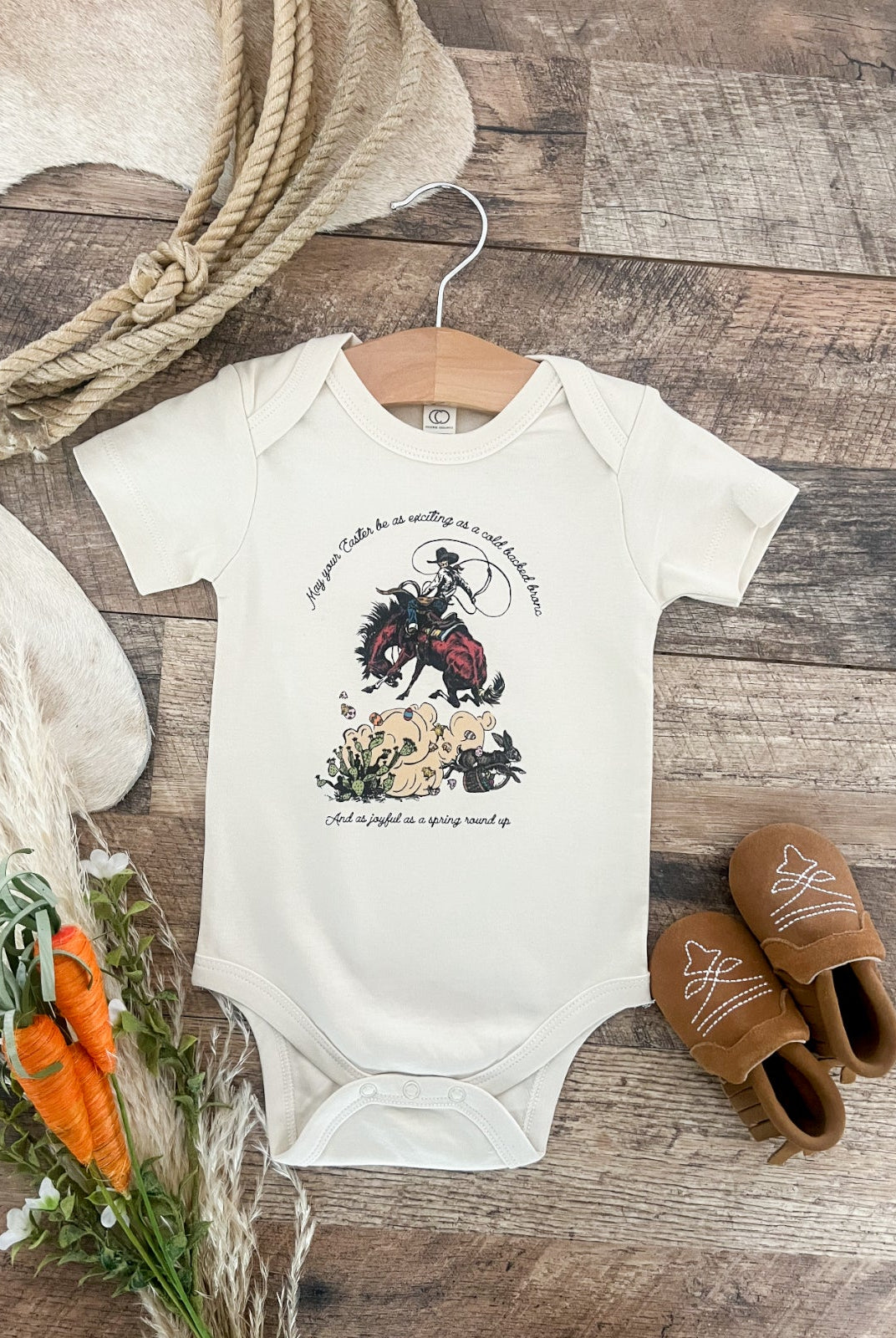 Rascally Rabbit Tee/Onesie(Onesie/Toddler/Youth) (cream)