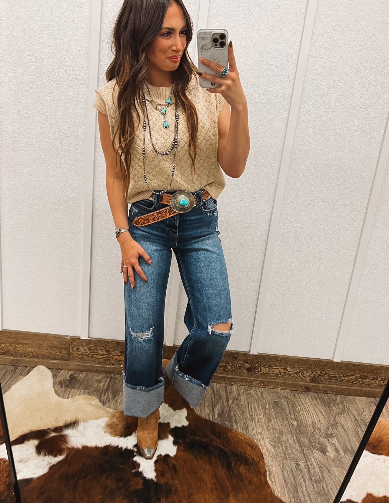 The Cowboy Sweater Vest