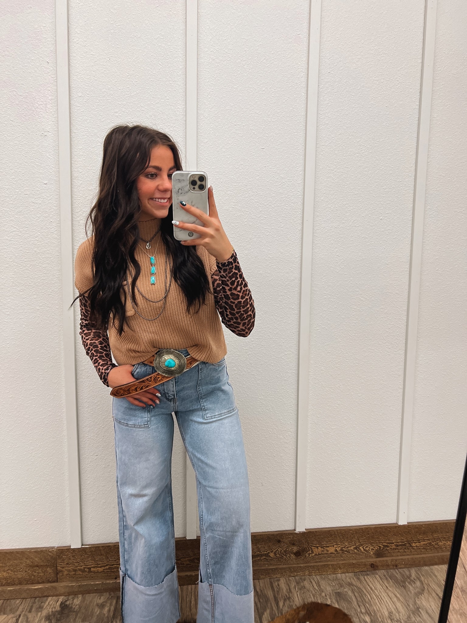 Lasso Knit Sweater Vest (brush) Tops - Sweaters