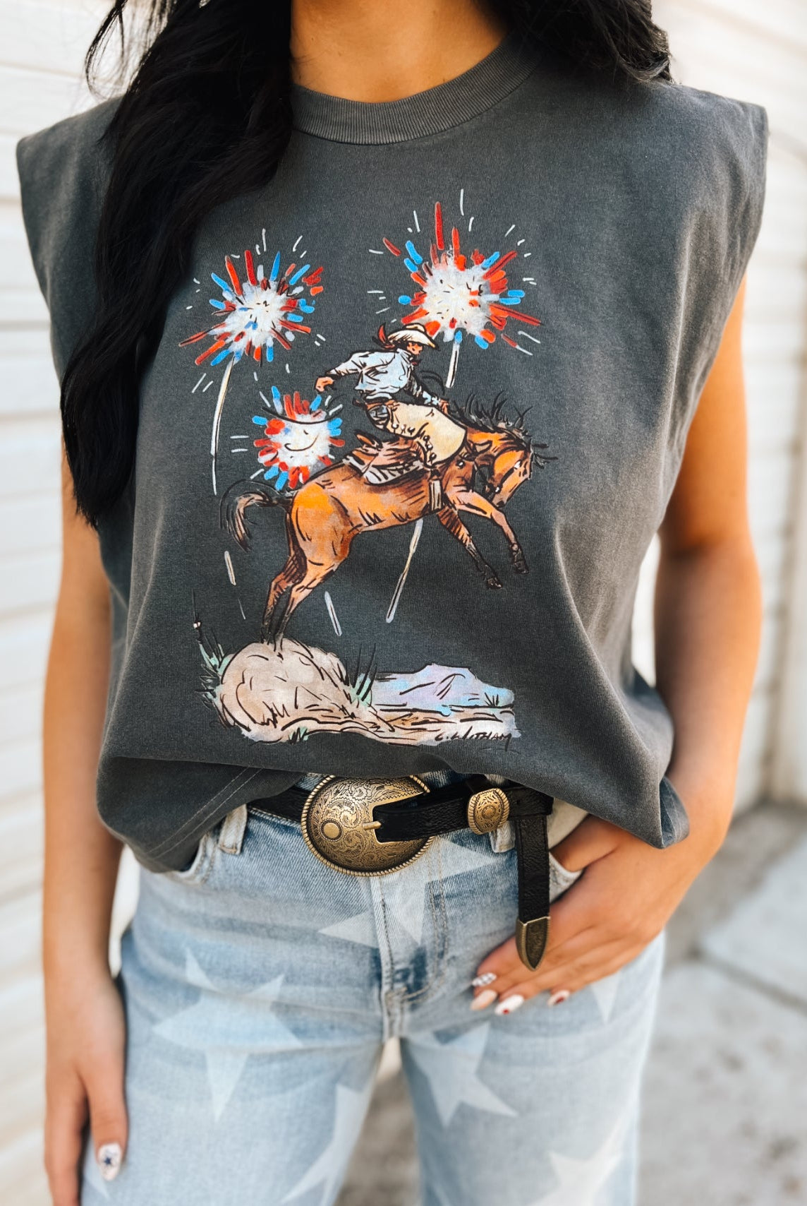 Cody Freedom Muscle Tank
