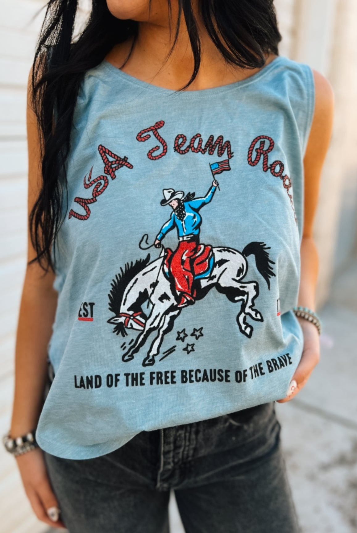 USA Team Rodeo Bronc Tank
