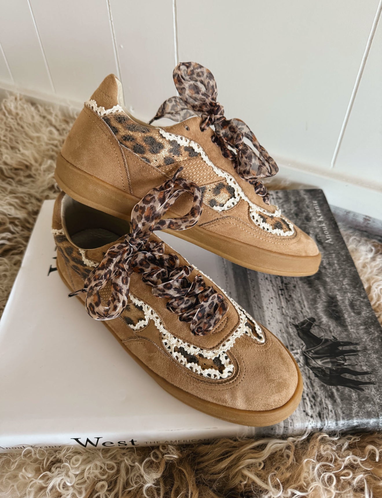 The Leopard Lace Sneaker