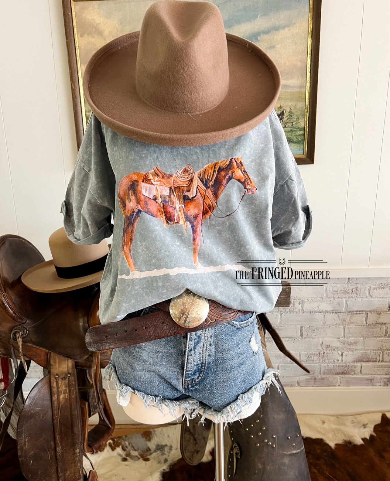 Ole Sorrel Tee(Adult)(Acid Denim Blue)