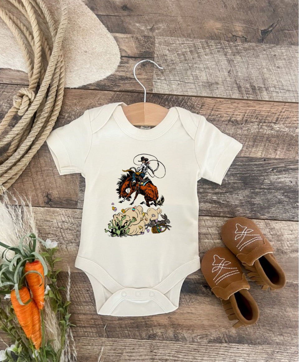 Rascally Rabbit Tee/Onesie(Onesie/Toddler/Youth) (cream) - No Words