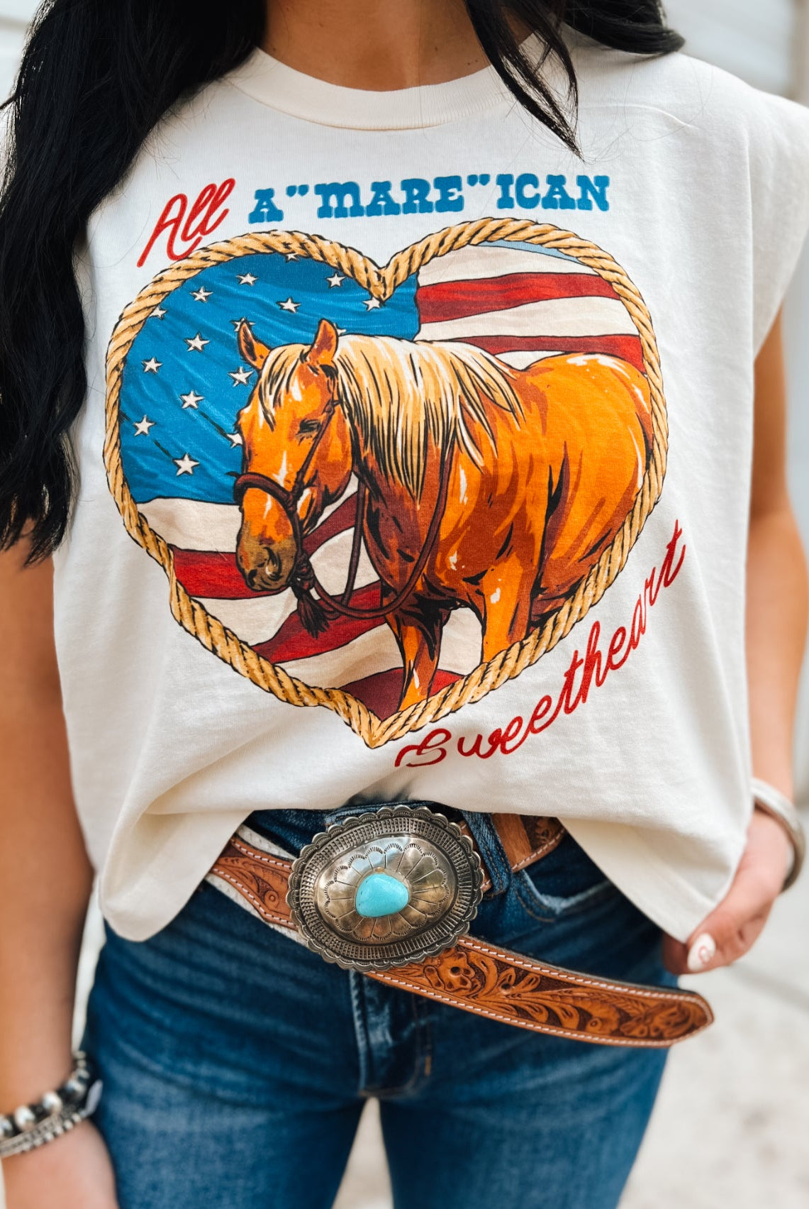 All A’Mare’ican Muscle Tank