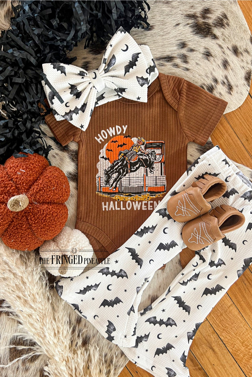 Halloween Bats Flares(Little Kid)