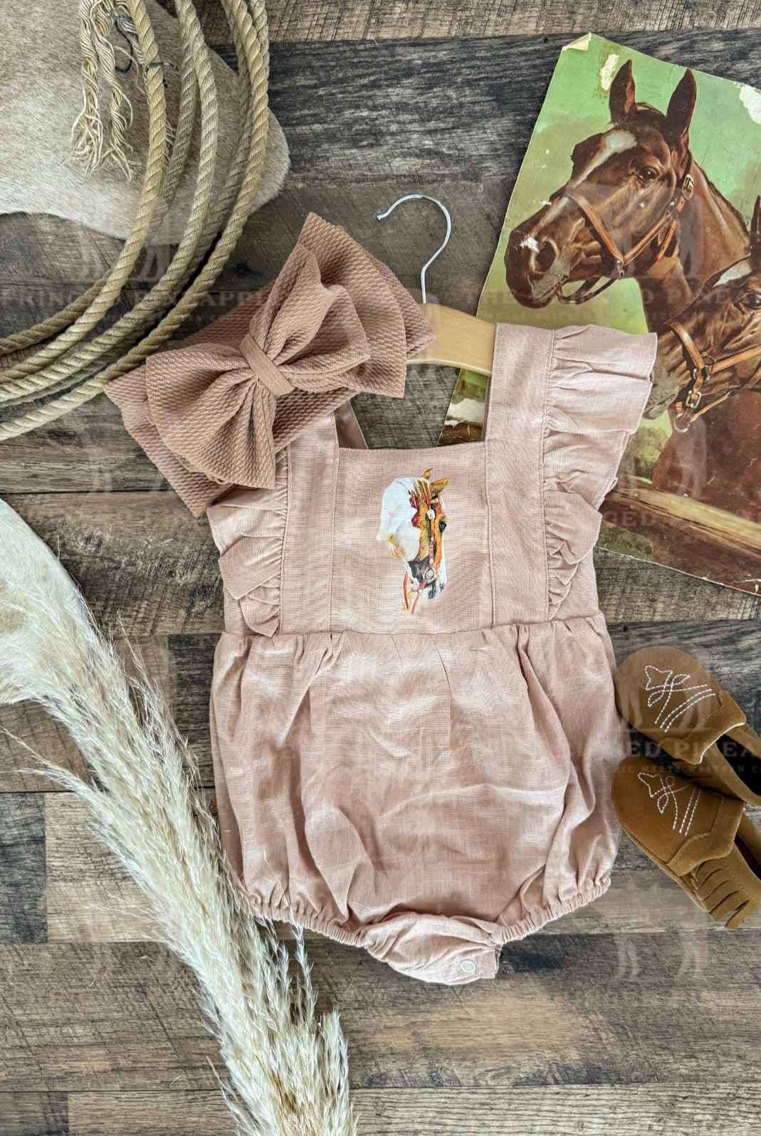 Painted Desert Dust Ruffle Romper