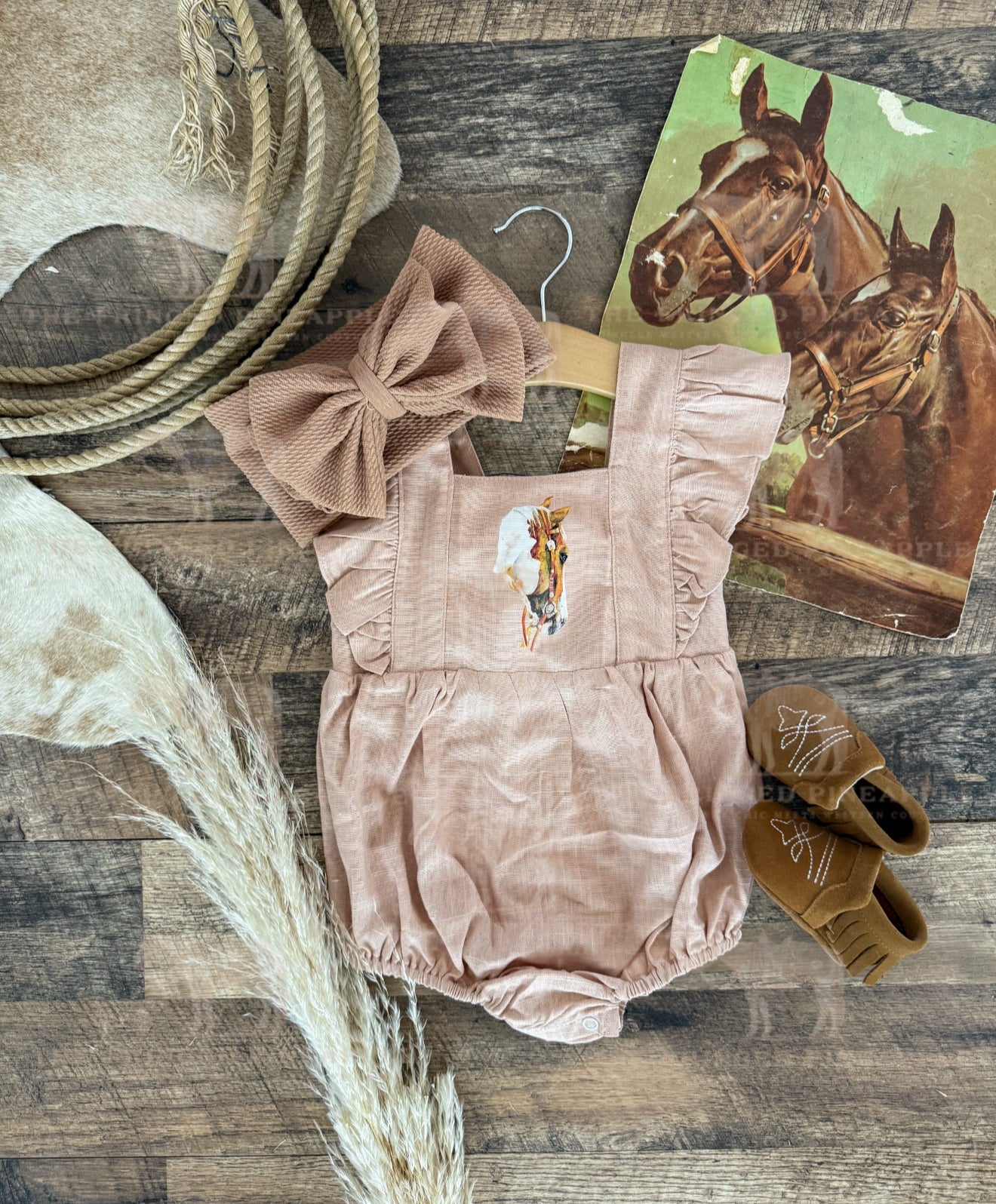 Painted Desert Dust Ruffle Romper