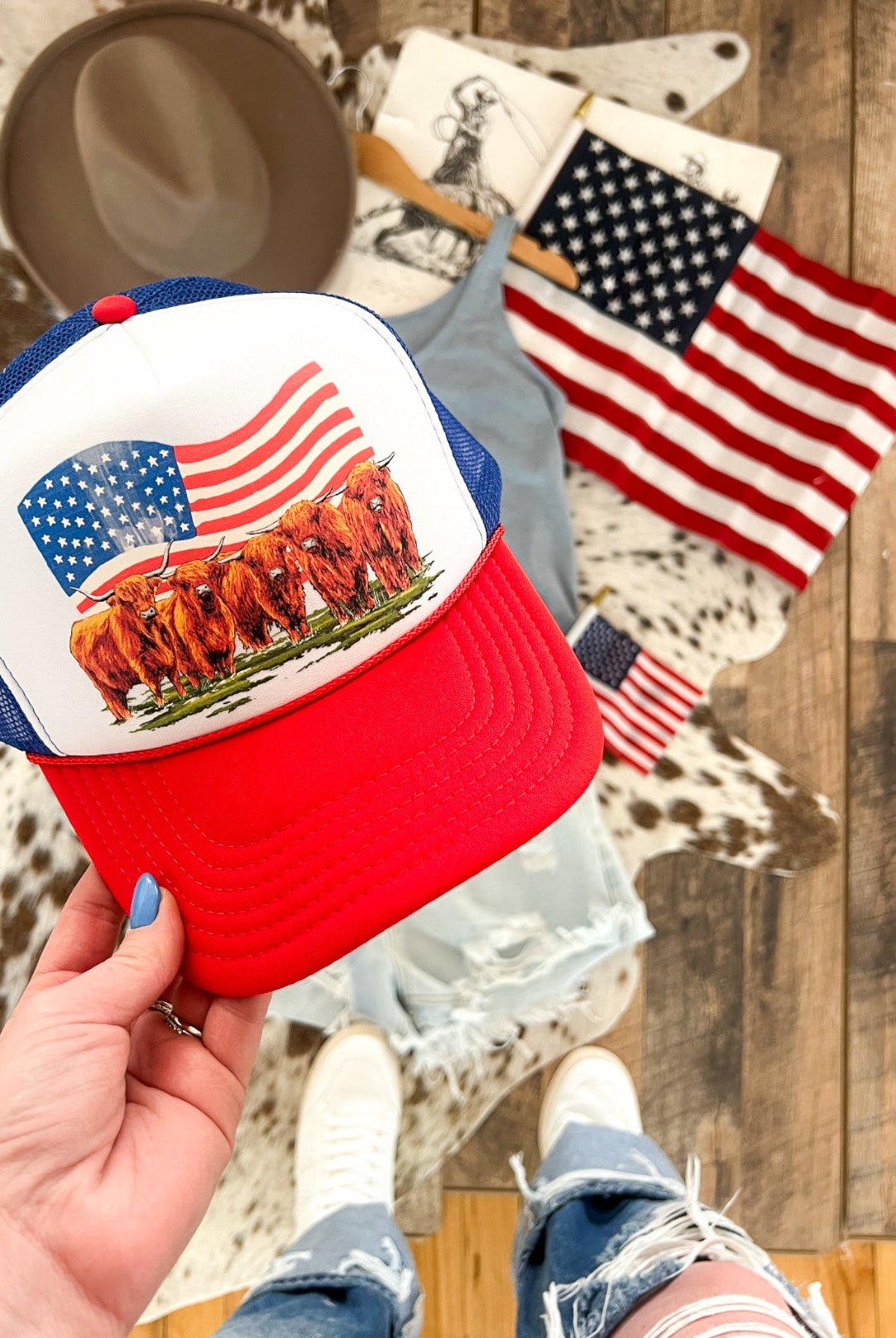 Highland Freedom Trucker Hat (Adult)