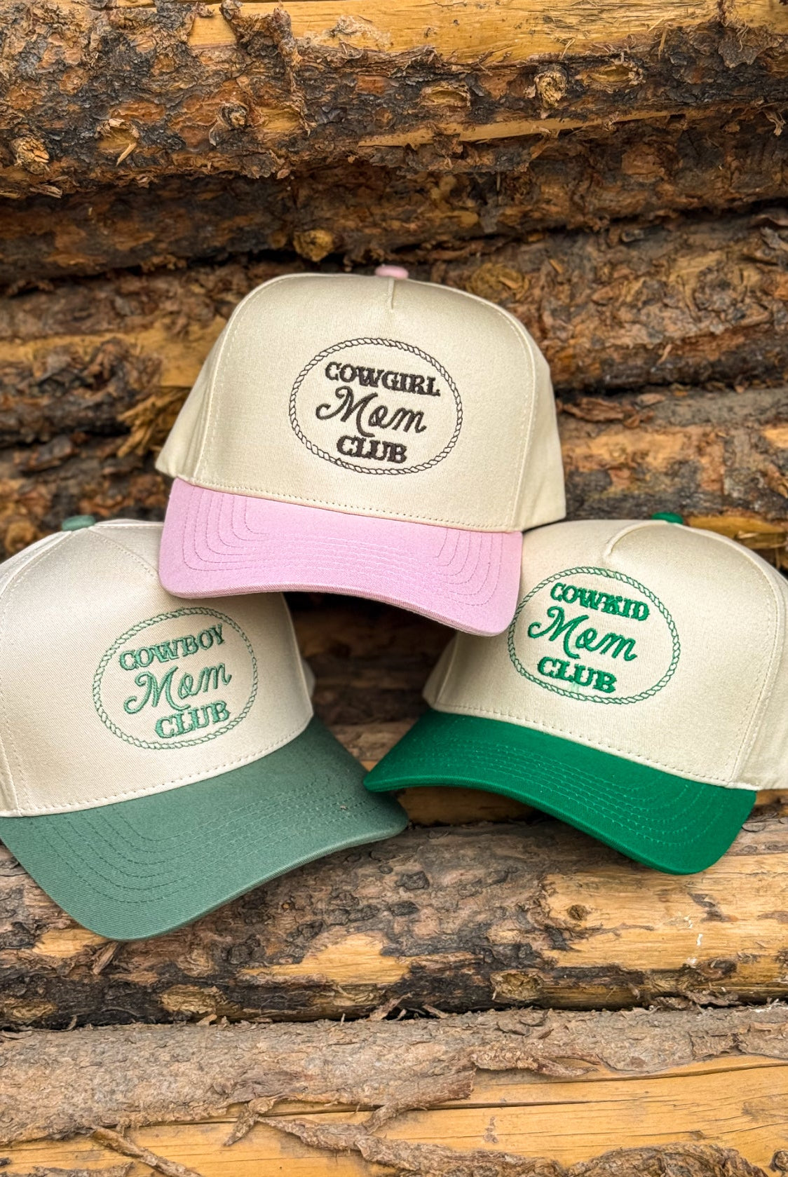 Western Club Embroidered Trucker Hat
