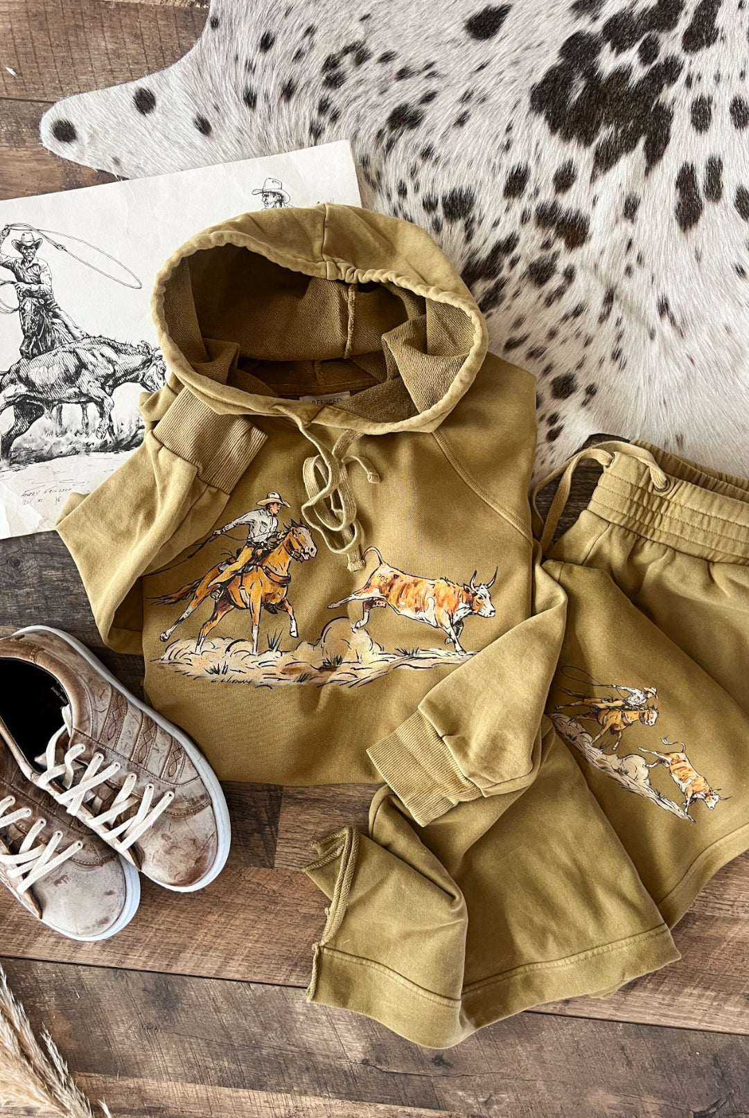 Cody Roper Set (cropped)(Burnt Mustard)