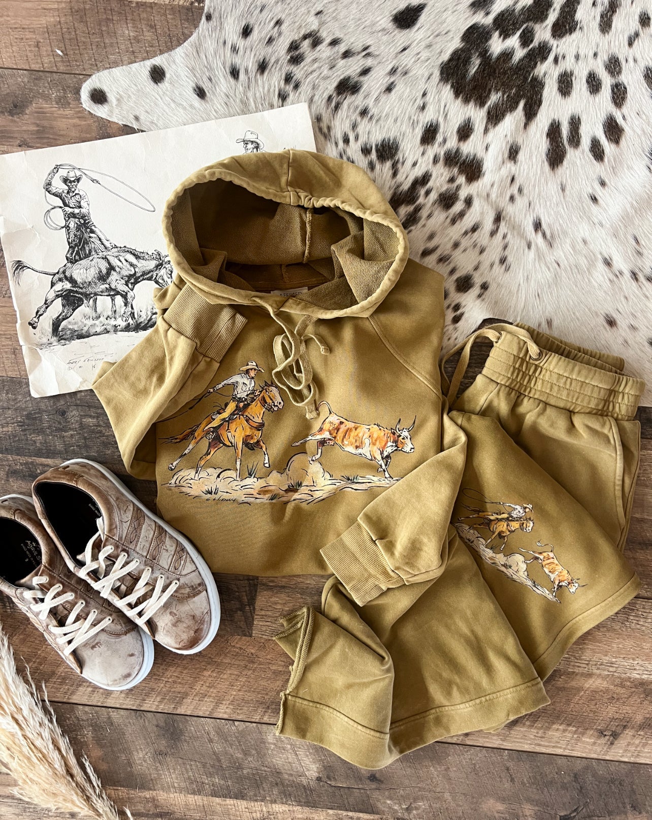 Cody Roper Set (cropped)(Burnt Mustard)
