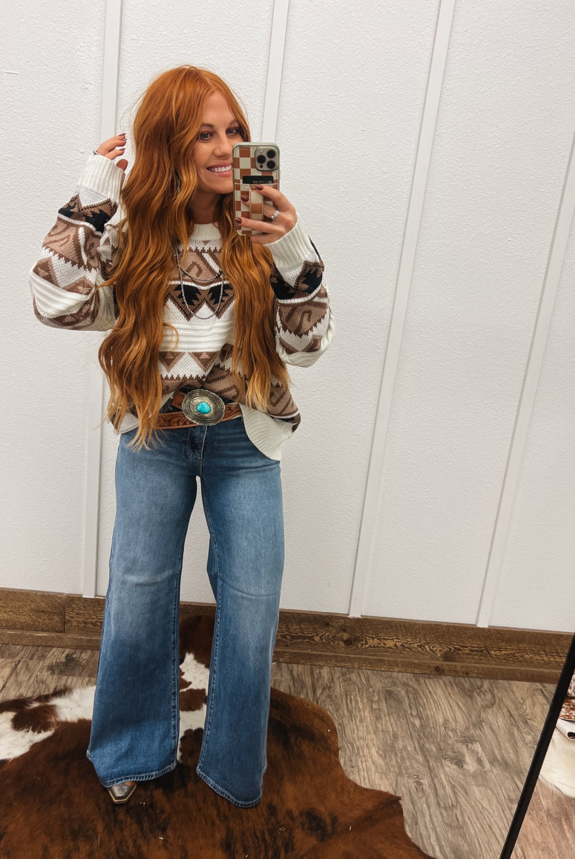 Aztec Amigo Sweater Tops - Sweaters