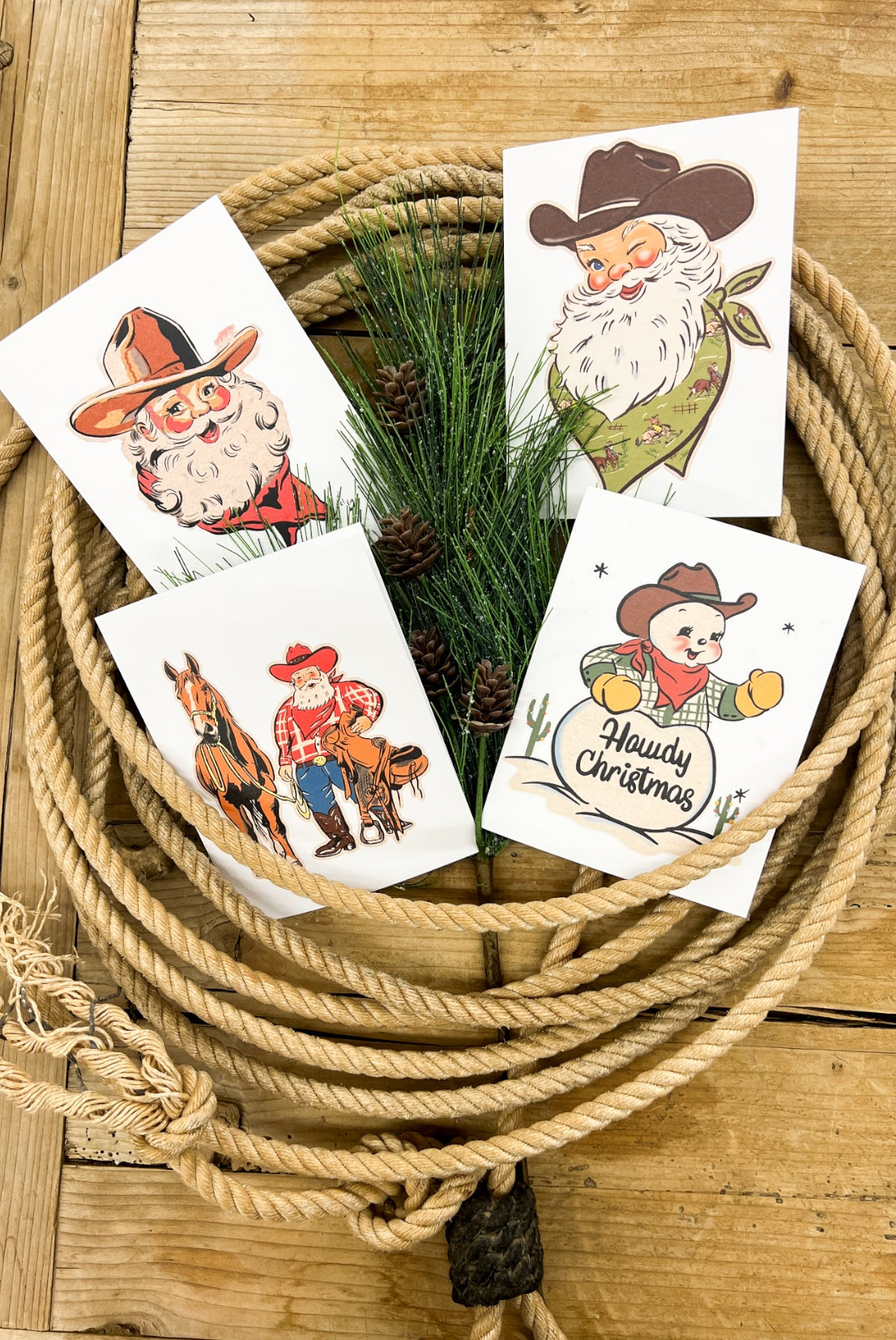Wrangling Christmas Card Sets