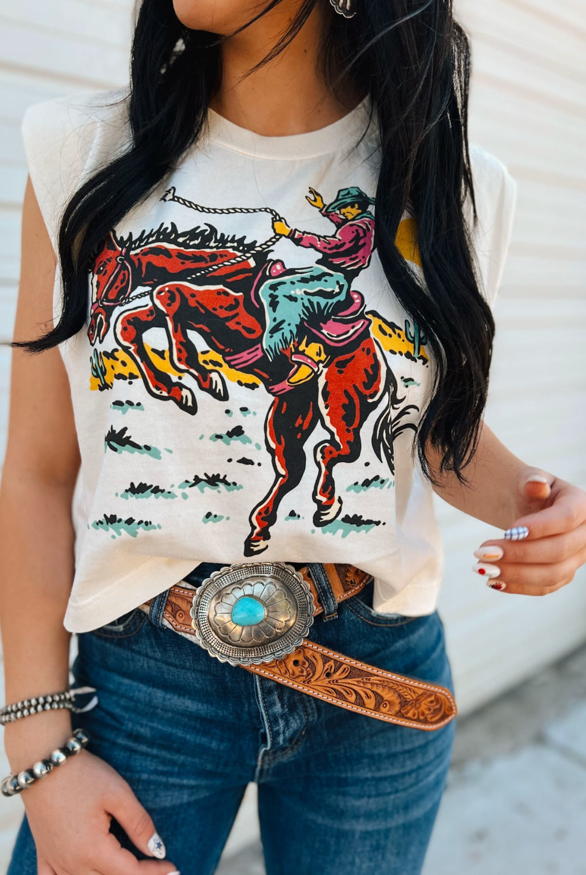 Desert Buckaroo Muscle Tank