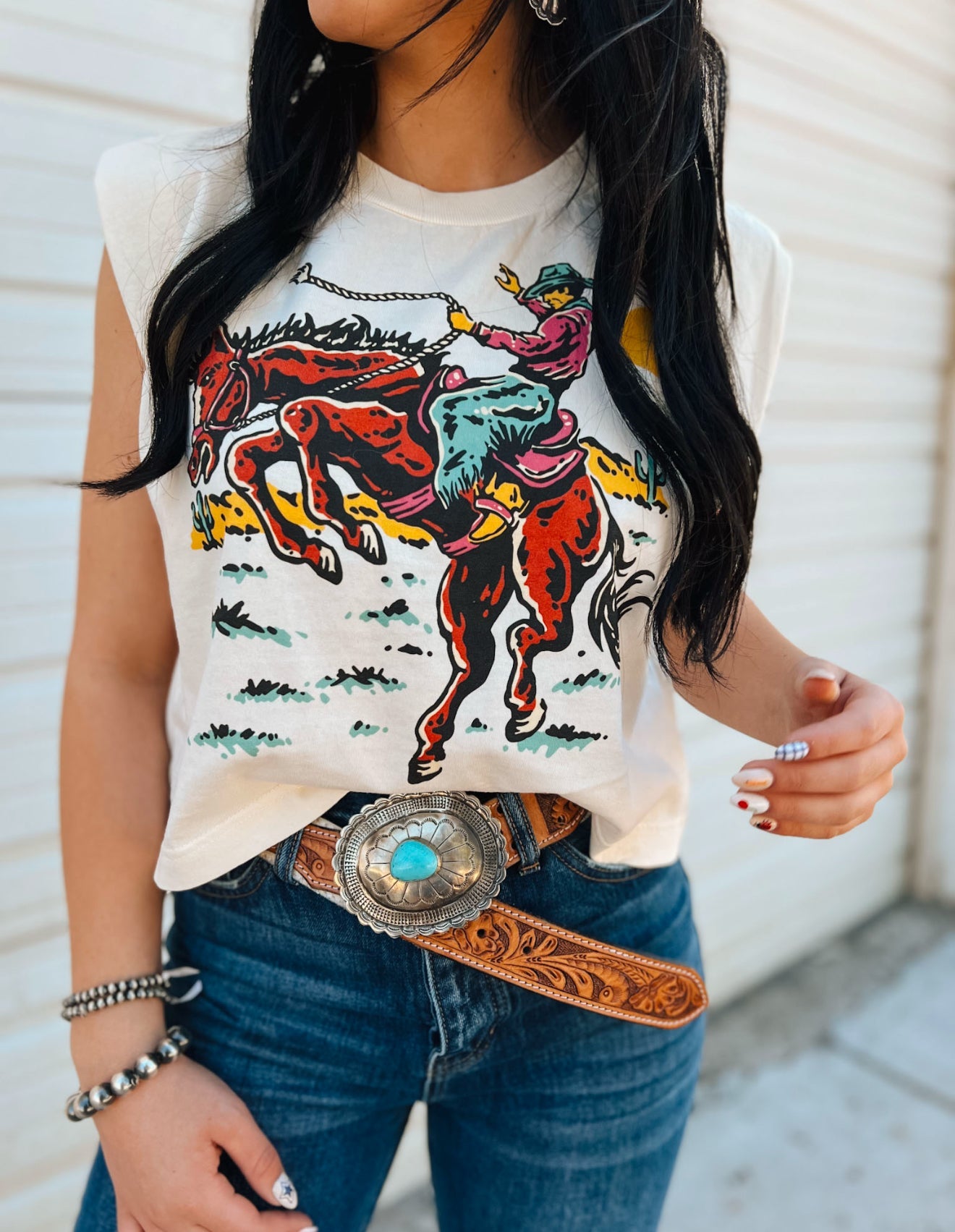 Desert Buckaroo Muscle Tank