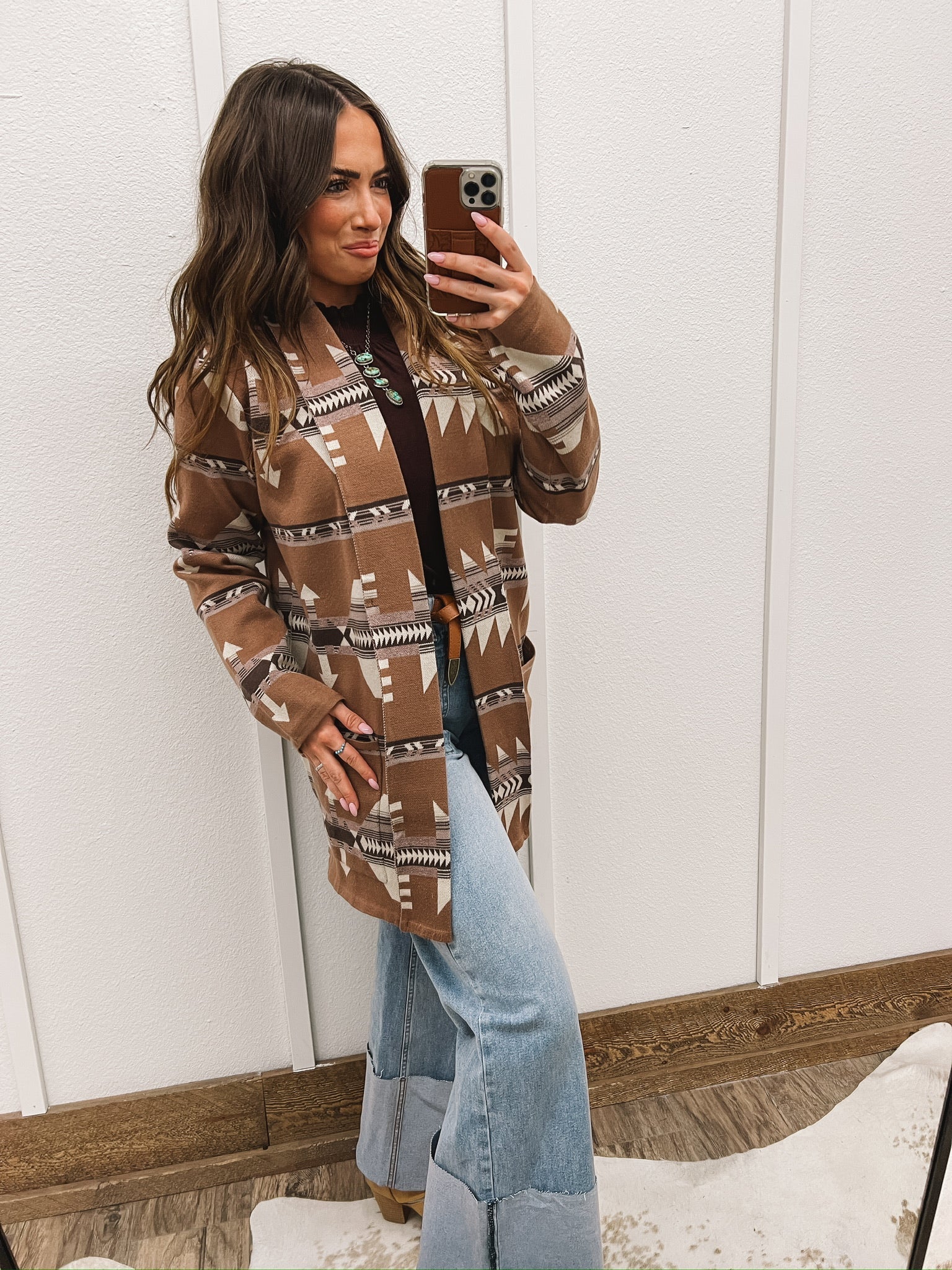 Out On The Ranch Cardigan Tops - Sweaters