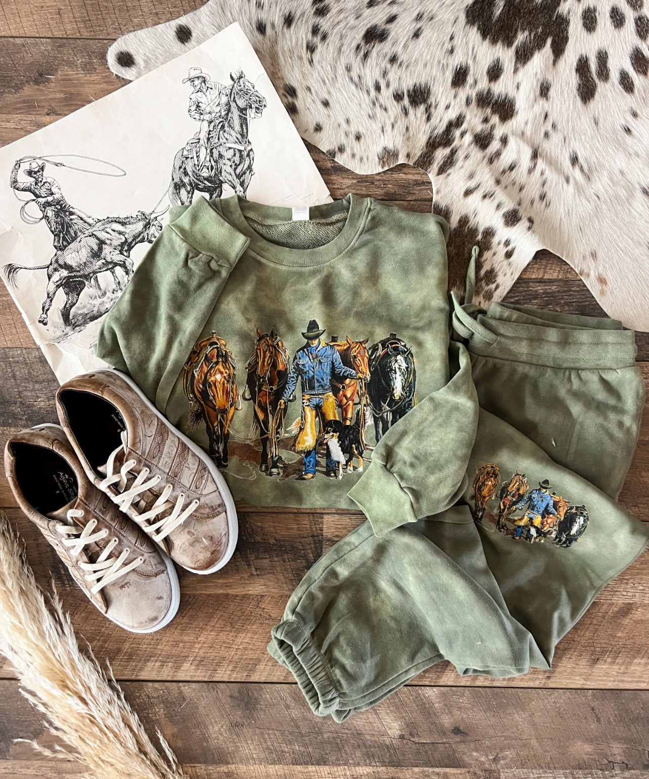 Leader Of The Pack Set(Washed Sage)
