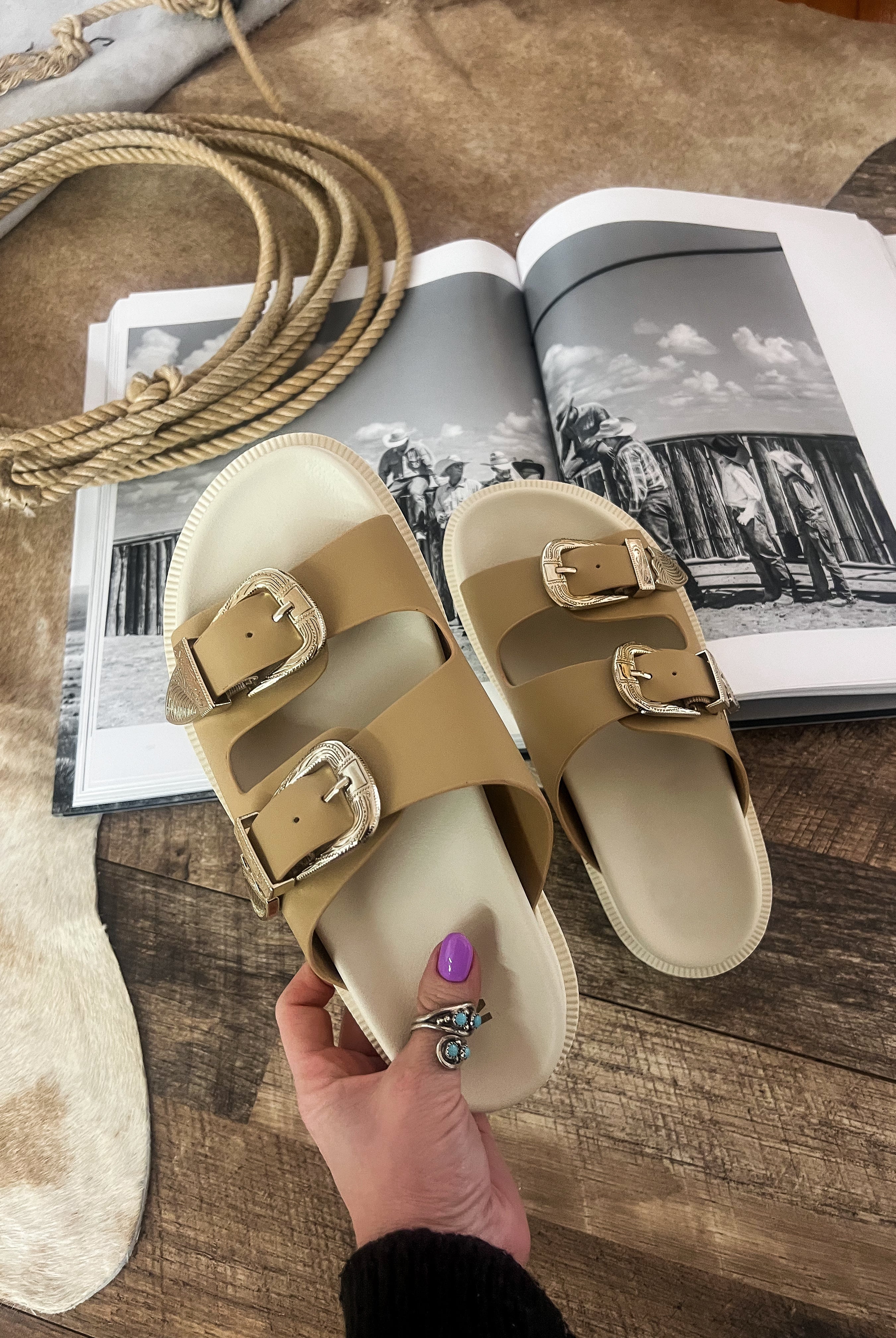 Double Buckle Babe Sandal