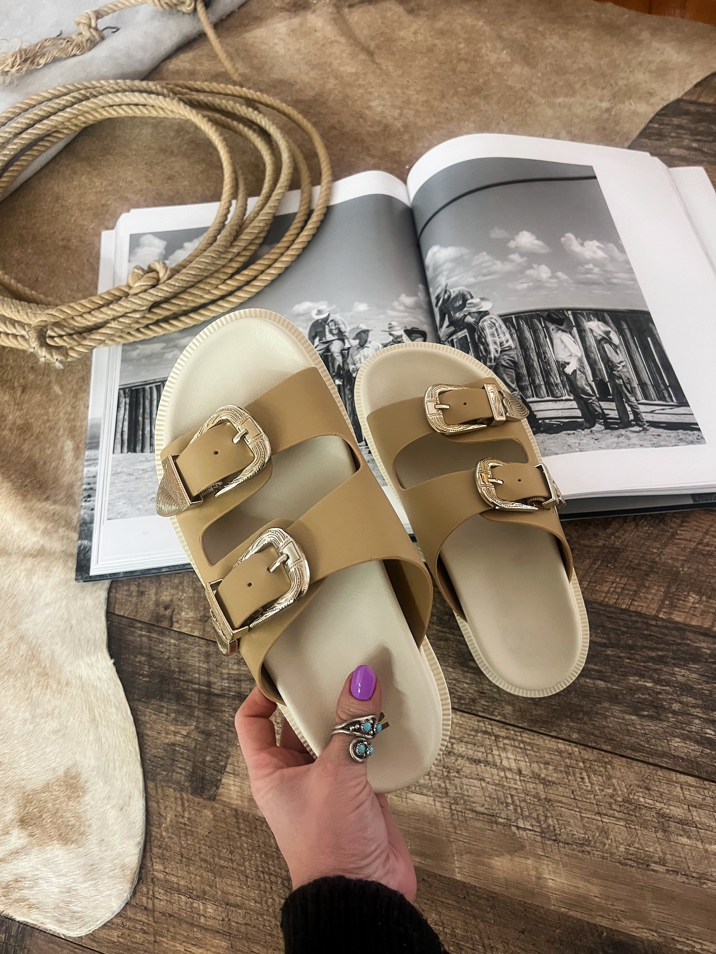 Double Buckle Babe Sandal
