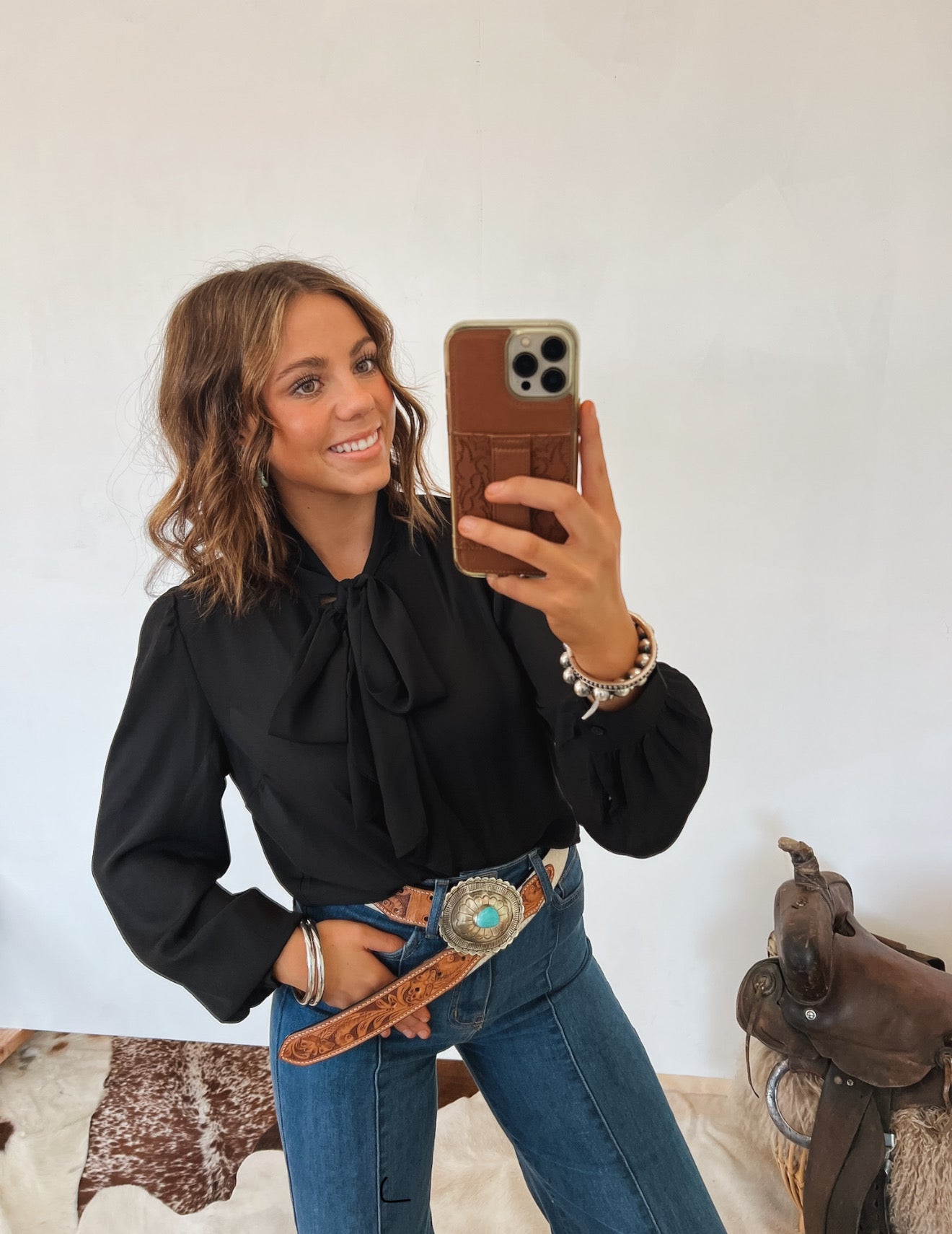 Basic Babe Front Tie Top Top